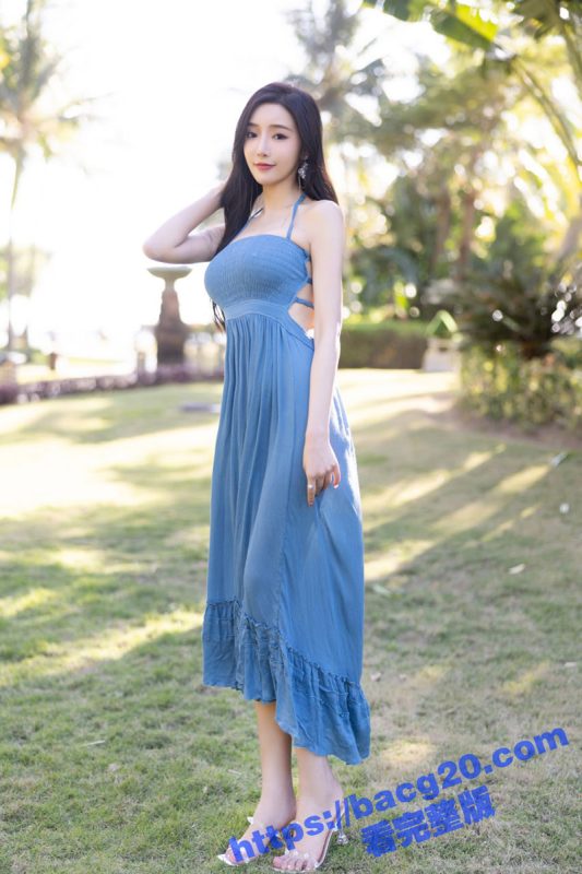 顶级嫩模 王馨瑶 最新大尺度写真私拍 天蓝色连衣裙清纯靓丽 极品白嫩大长腿让人流连忘返-51吃瓜网