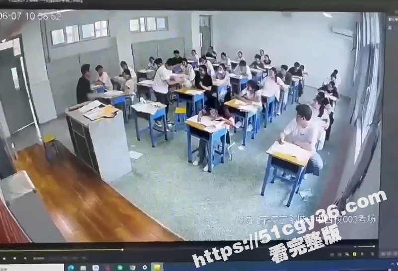 山东邹城一中高考考场 小伙因答不出题自暴自弃发狂 撕毁多人试卷 现场监考老师都懵逼了！ - 51吃瓜网-51吃瓜网